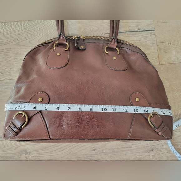 Banana Republic Brown Leather purse/bag. - Picture 3 of 9